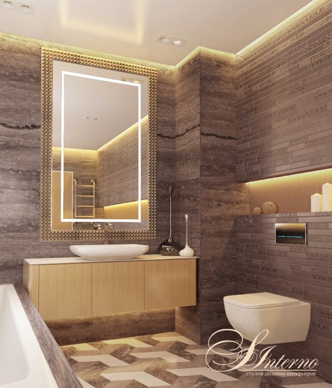 Ванная комната в современном стиле – эталон совершенства