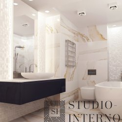 Интерьер ванной комнаты 