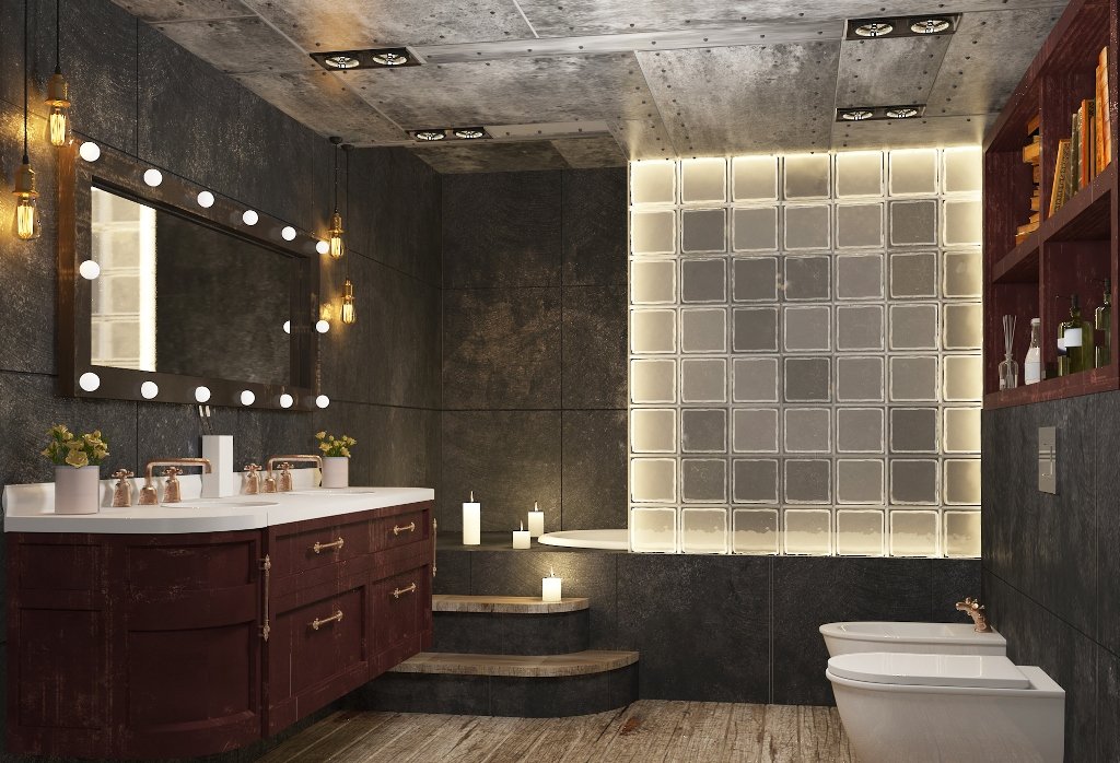 Дизайн ванной комнаты и туалета – 50 фото идей для оформления интерьера санузла - Заказать проект в студии design-interno.ru в Москве